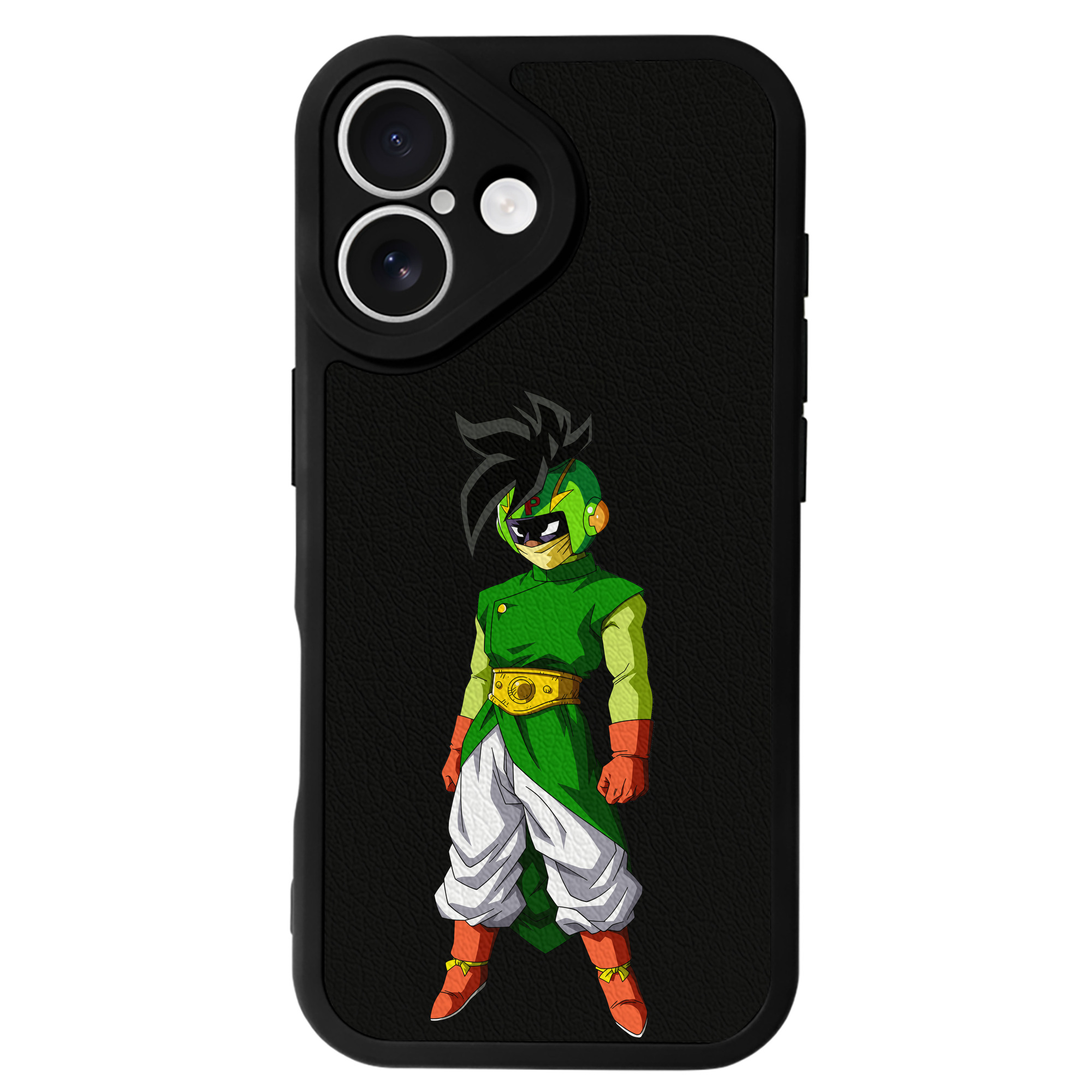 （画像用） ドラゴンボール DRAGON BALL 【iPhone 16シリーズ対応】シリコンスマホケース（レザー調） 材質：シリコン